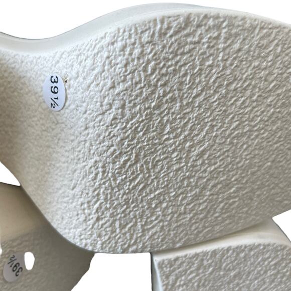 Free People Zoe Platform Slide Sandals Slip On Leather Black Size EU 38 / US 8 - Picture 10 of 12